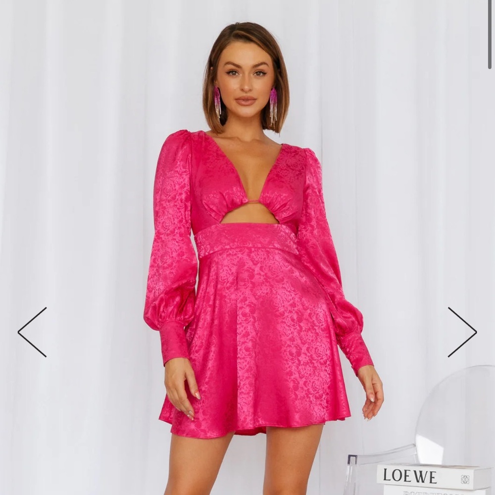 Rosalia Mini Dress Fuchsia